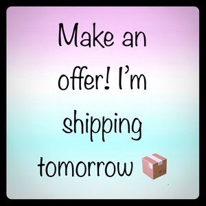 ⭐️I’m shipping orders tomorrow⭐️